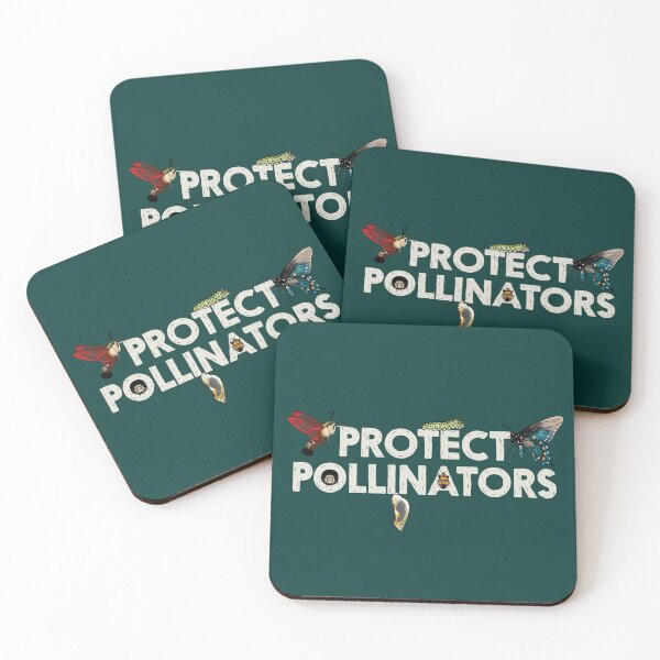 Item preview, Protect Pollinators - Gardening Gift - Insect Art designed and sold by Caitlin Cahill.