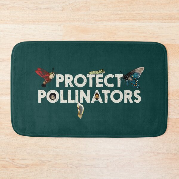 Item preview, Protect Pollinators - Gardening Gift - Insect Art designed and sold by Caitlin Cahill.