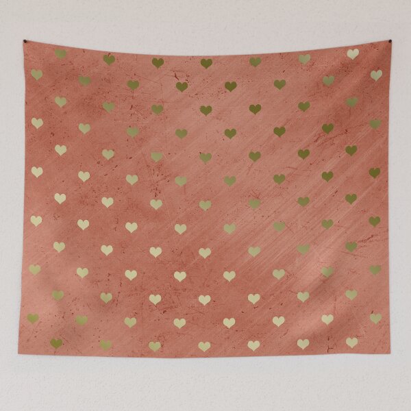 Item preview, Golden little heart pattern designed and sold by Diana377.