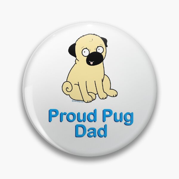 Artikelvorschau, Stolzer Mops Papa entworfen und verkauft von HumphreythePug.