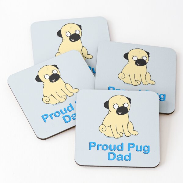 Item preview, Proud Pug Dad designed and sold by HumphreythePug.