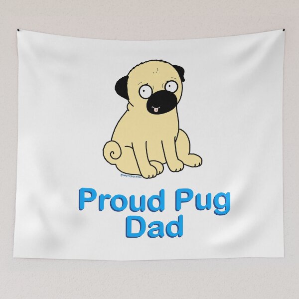 Item preview, Proud Pug Dad designed and sold by HumphreythePug.