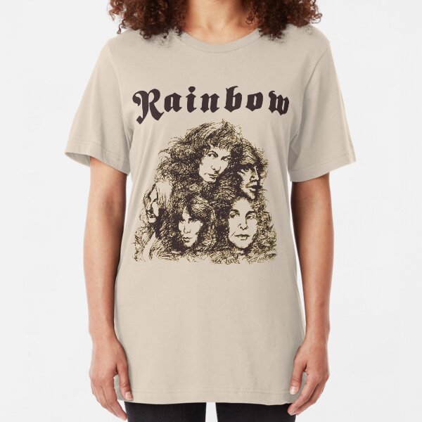 Ronnie James Dio Rainbow Black Sabbath Inspired Womens Vest