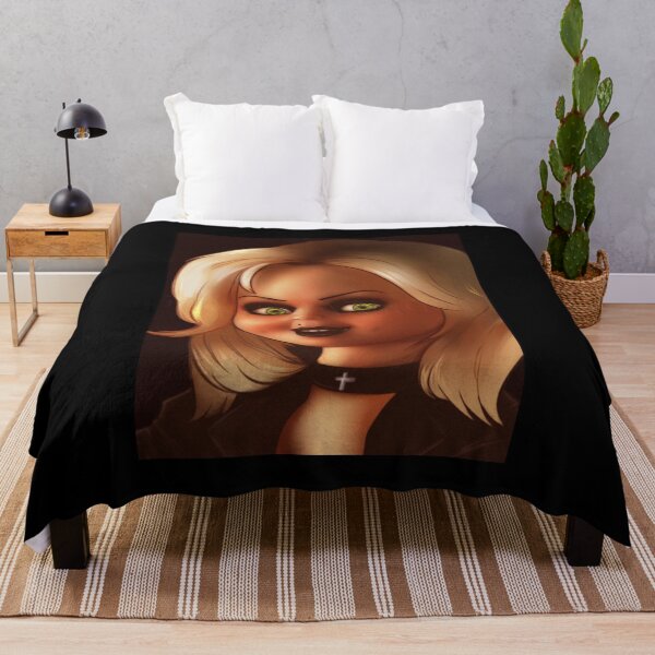 Child's Play Chucky Fleece Blanket Horror Doll Soft Throw Blankets Warm Gift Child's Play Chucky Fleece Blanket Horror Doll Soft Throw Blankets Warm Gift