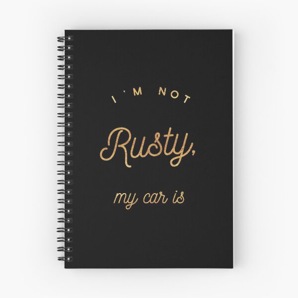 Item preview, I'm not Rusty My Car Is, Vintage Rust Car, Rust car for men, Car Lover Gift designed and sold by HomeConscious.