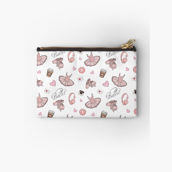 Item preview, Ballet pattern white designed and sold by Nonnyballet.