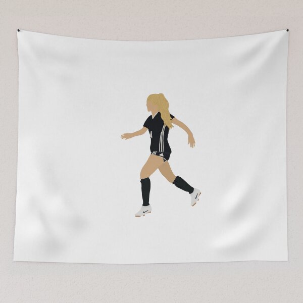 Item preview, Girl Playing Soccer Blond Hair designed and sold by OnlyAnArtist.