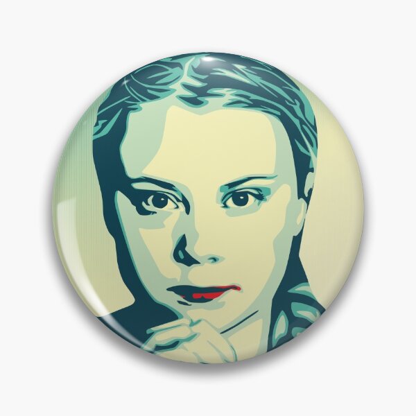 Item preview, Greta Thunberg 'Hope' Poster  designed and sold by zlapr.