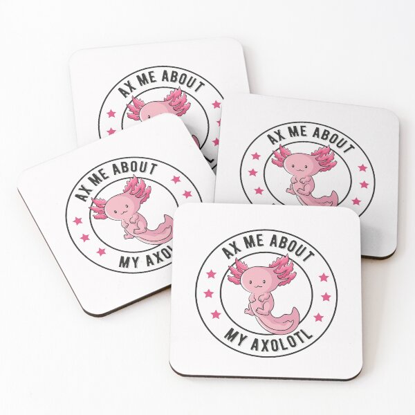 Item preview, Axolotl ask me designed and sold by ElBeDesigns.