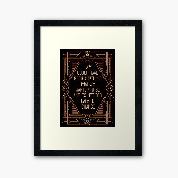 Could Have Been Anything - Bugsy Framed Art Print