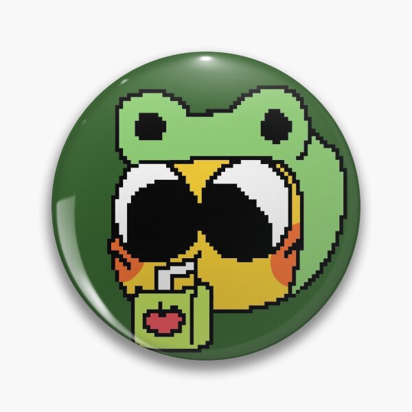 Item preview, Emoji in a Frog hat drinking Apple Juice designed and sold by AvengingWolf91.