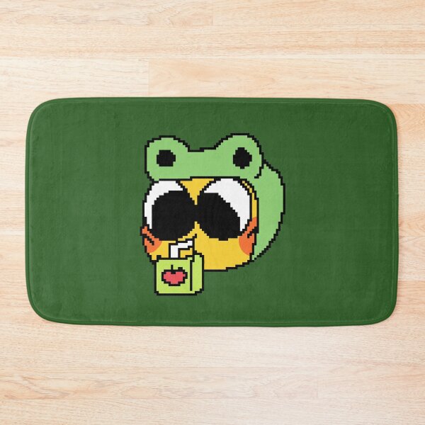 Item preview, Emoji in a Frog hat drinking Apple Juice designed and sold by AvengingWolf91.