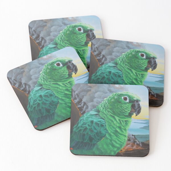 Item preview, Portrait of a parrot designed and sold by evagudmunds.