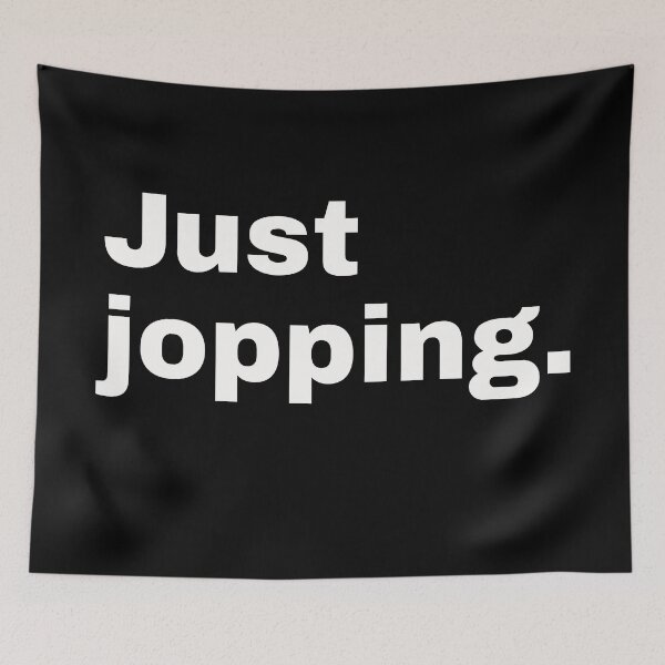 Item preview, Just jumping. Statement and timeless design for young people and the young at heart. Fusion of jumping and popping. designed and sold by Text-N-Typo.