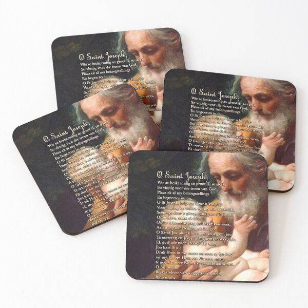 Aperçu de l'œuvre Prière de Saint Joseph en français créée et vendue par ArmorOfGodStore.