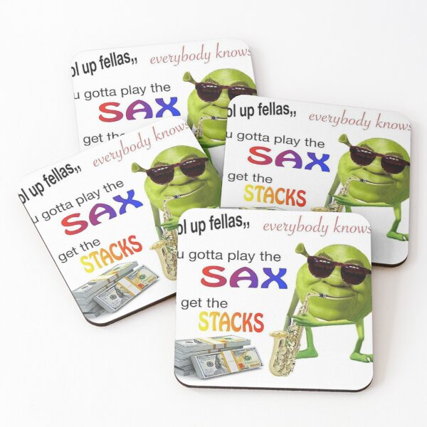 Item preview, shrek wazowski gets the stacks designed and sold by samiamdesoto.