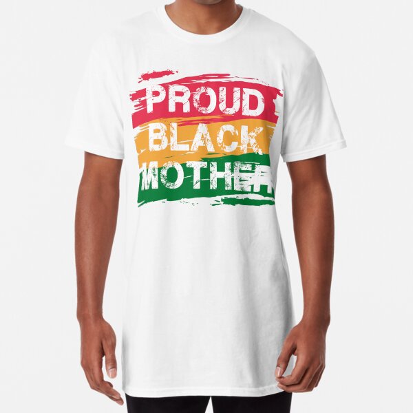 Proud Black Mother Long T-Shirt