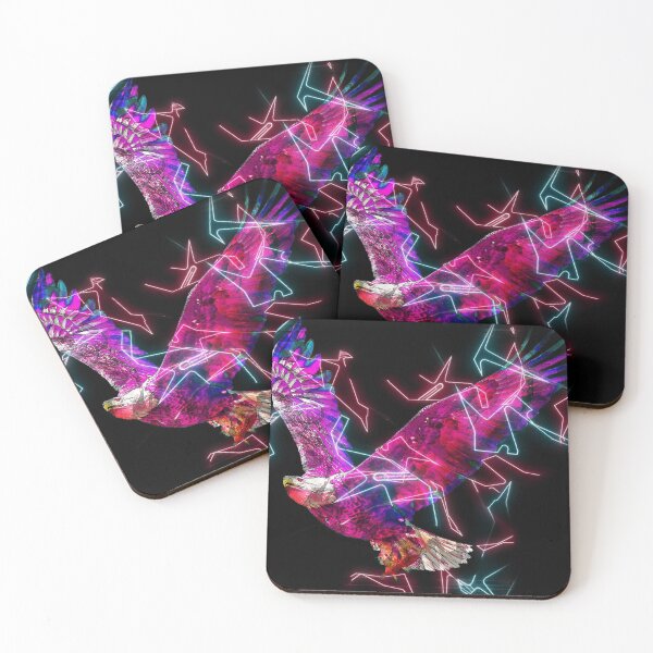 Item preview, Eagle Animals nature Colored Neon Electric Street Art designed and sold by damianfirenza.