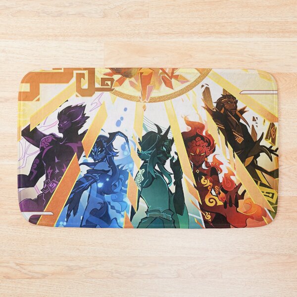 Item preview, Genshin Impact - Xiao and the Four Yakshas Appearence in Official Trailer designed and sold by Krimsy.