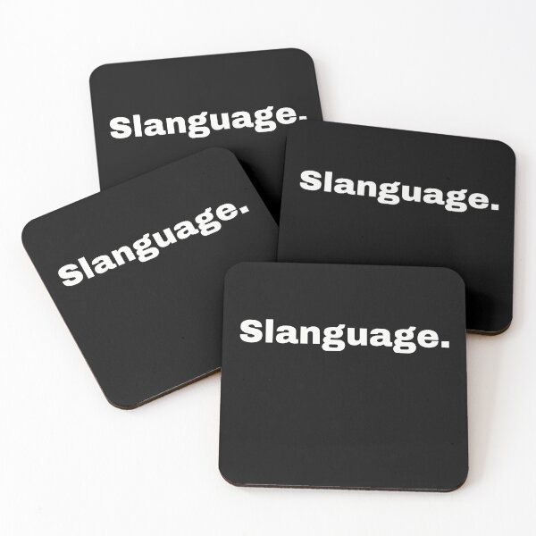 Item preview, Slanguage. Statement and timeless design for young people and the young at heart who like to speak their own slang and use their own youth language designed and sold by Text-N-Typo.