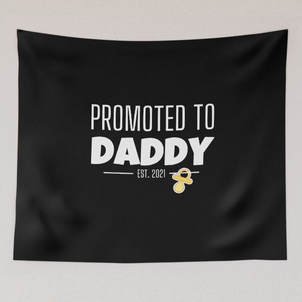 Item preview, Promoted to daddy est. 2021 designed and sold by Bella85s.