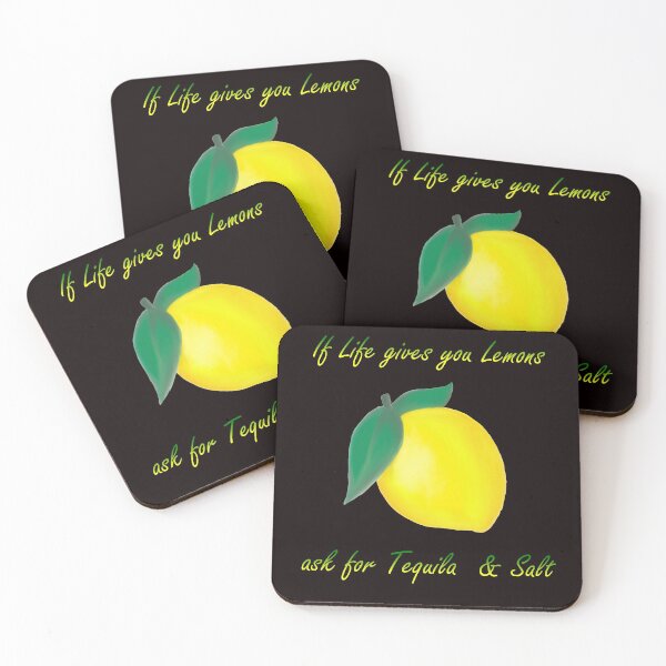 Item preview, If Life gives you Lemons, ask for Tequila & Salt designed and sold by MarcoSc11.