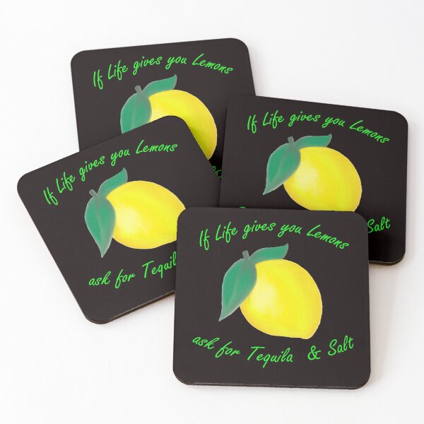 Item preview, If Life gives you Lemons, ask for Tequila & Salt designed and sold by MarcoSc11.