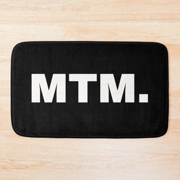 Item preview, MTM. Make that move. Statement and minimalist design designed and sold by Text-N-Typo.