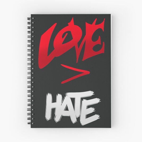 Item preview, love is greater than hate designed and sold by Yous-Bou.