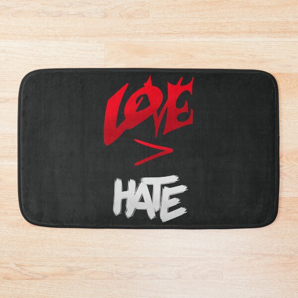Item preview, love is greater than hate designed and sold by Yous-Bou.