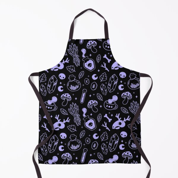 Witchy Ingredients // Black and Purple | Nikury Apron