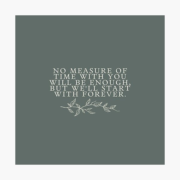 Item preview, We'll Start With Forever Twilight Quote designed and sold by Simply Magic Supply.