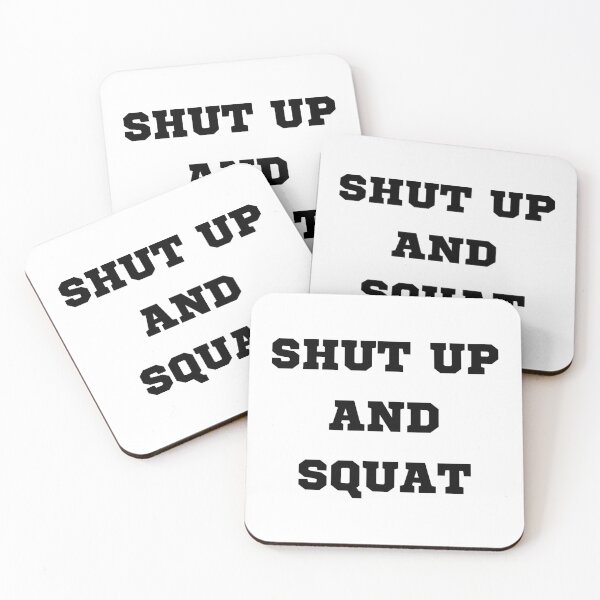 Item preview, shut up and squat designed and sold by OMdesigns93.