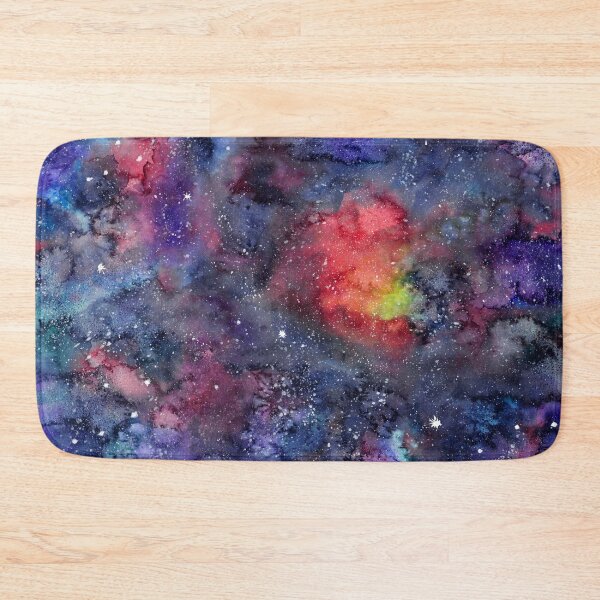 Item preview, Galaxy with Supernova in Watercolor designed and sold by RubatoArts.