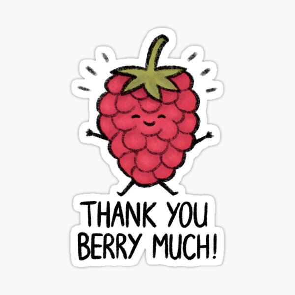 Artikel-Vorschau von Vielen Dank Berry viel!, designt und verkauft von drawforpun.