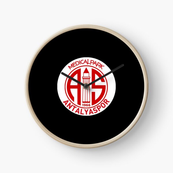 Antalyaspor FC, emblem, white red abstraction material design, logo