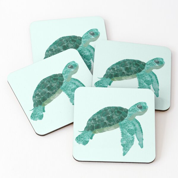 Item preview, Watercolor Turtle designed and sold by Ali Breckenridge.