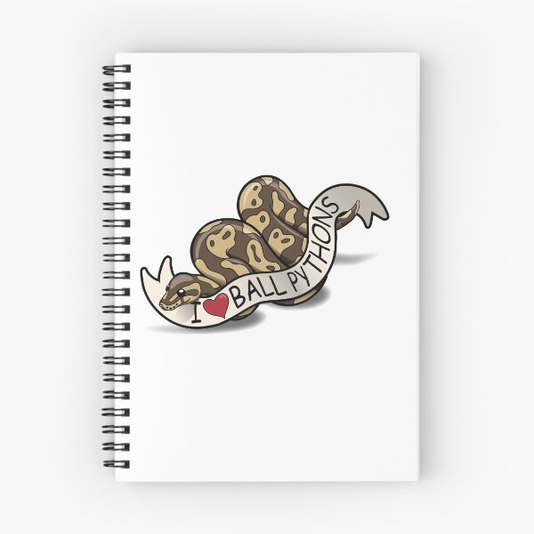 Artikelvorschau, Ich liebe Ballpythons entworfen und verkauft von Nina Bolen.
