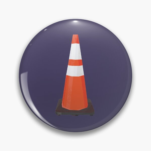 Item preview, Traffic Cone Geometric Drawing designed and sold by Rocket-To-Pluto.