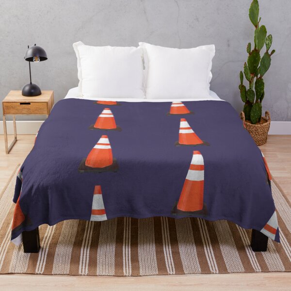 Item preview, Traffic Cone Geometric Drawing designed and sold by Rocket-To-Pluto.