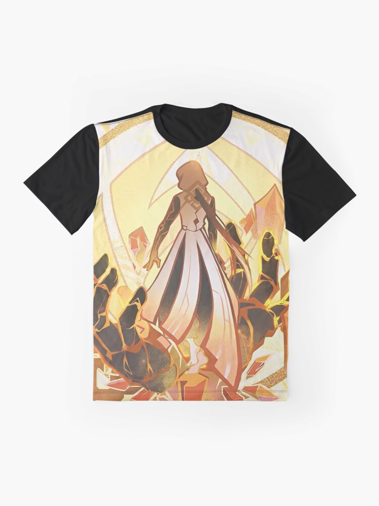 Genshin Impact - Zhongli Geo Archon Appearence in Official Trailer |  Graphic T-Shirt