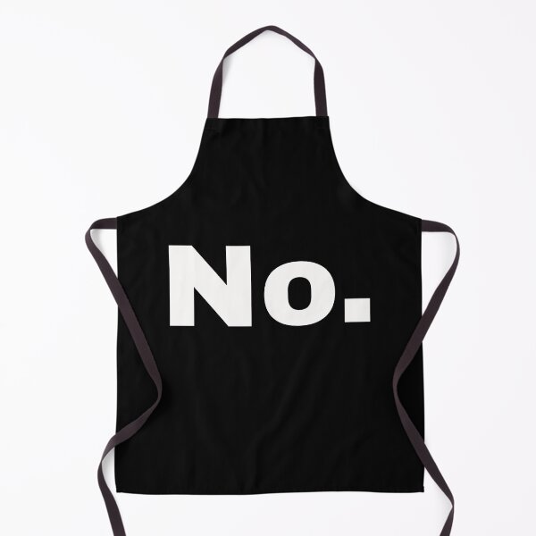 Item preview, No. Sarcastic statement and minimalist design for the cautious designed and sold by Text-N-Typo.