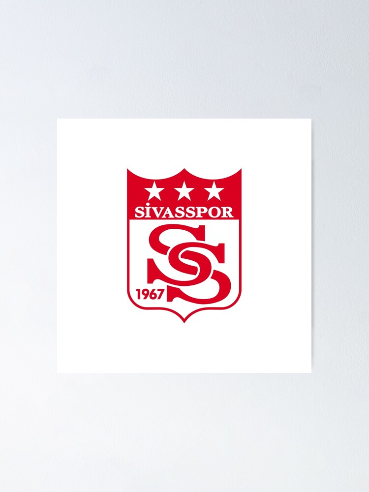 Sivasspor Logo Poster Von Mohanddesigner2 Redbubble