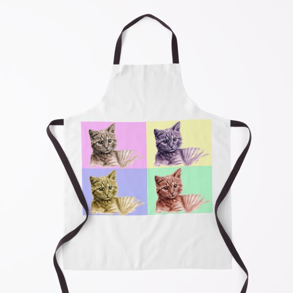 Artikelvorschau, Katze Kitten PopArt entworfen und verkauft von Arts & Dogs.