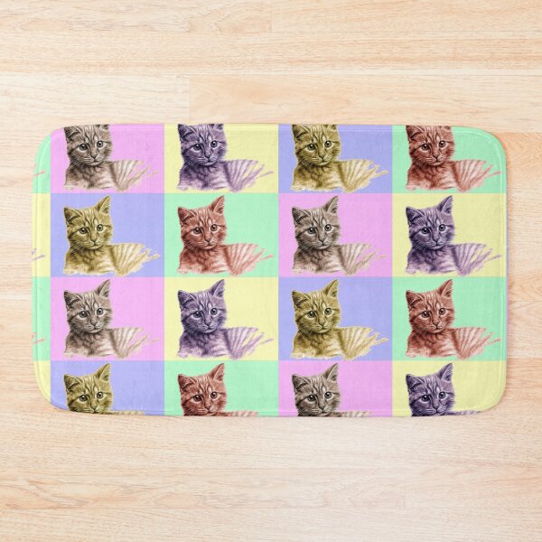 Item preview, Kitten PopArt designed and sold by Arts & Dogs.