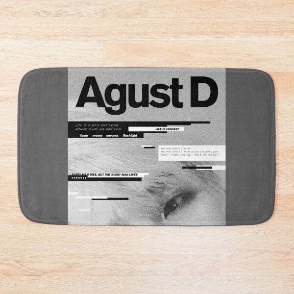 Item preview, Agust D: Agust D Mixtape Cover: Gray designed and sold by TheMochiLife.