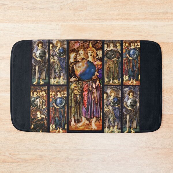 Item preview, SIX DAYS OF CREATION ANGELS  AND FOURTH DAY ANGEL  by Edward Burne Jones, Complete Series designed and sold by BulganLumini.
