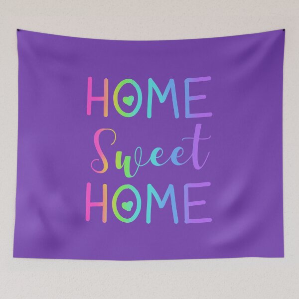Item preview, Home Sweet Home - Rainbow Gradient designed and sold by Whoopsidoodle.