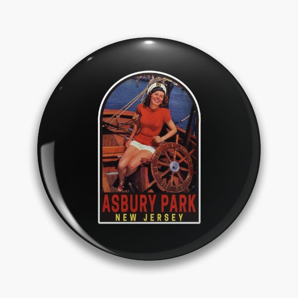 Item preview, Vintage Asbury Park Travel Decal  designed and sold by fearcity.