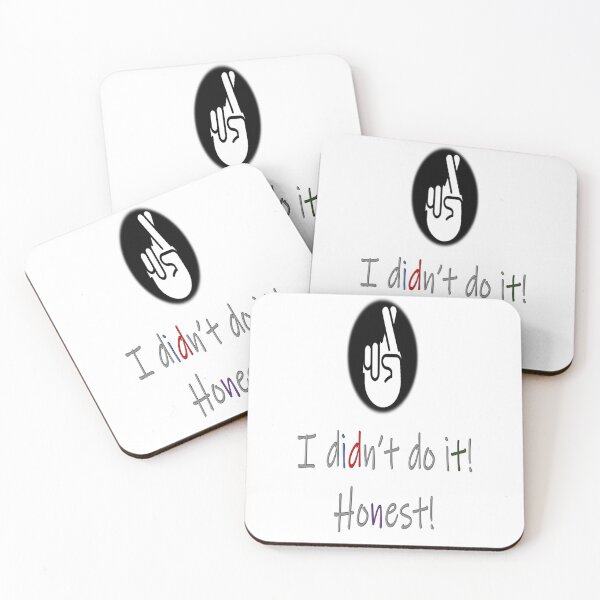 Item preview, I didn't do it! Honest! designed and sold by Vicky Rodden.
